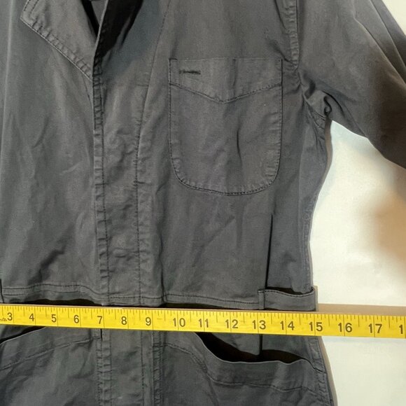 Alex Mill Women’s Jumpsuit XS Iron Grey Cotton Long Sleeves Button Pockets - Picture 8 of 16